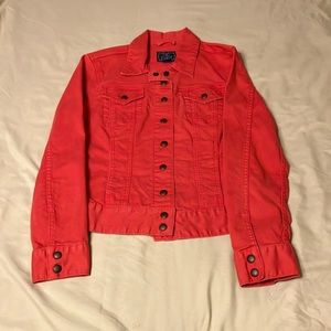 Lucky Brand Rust Jean Jacket Size Small